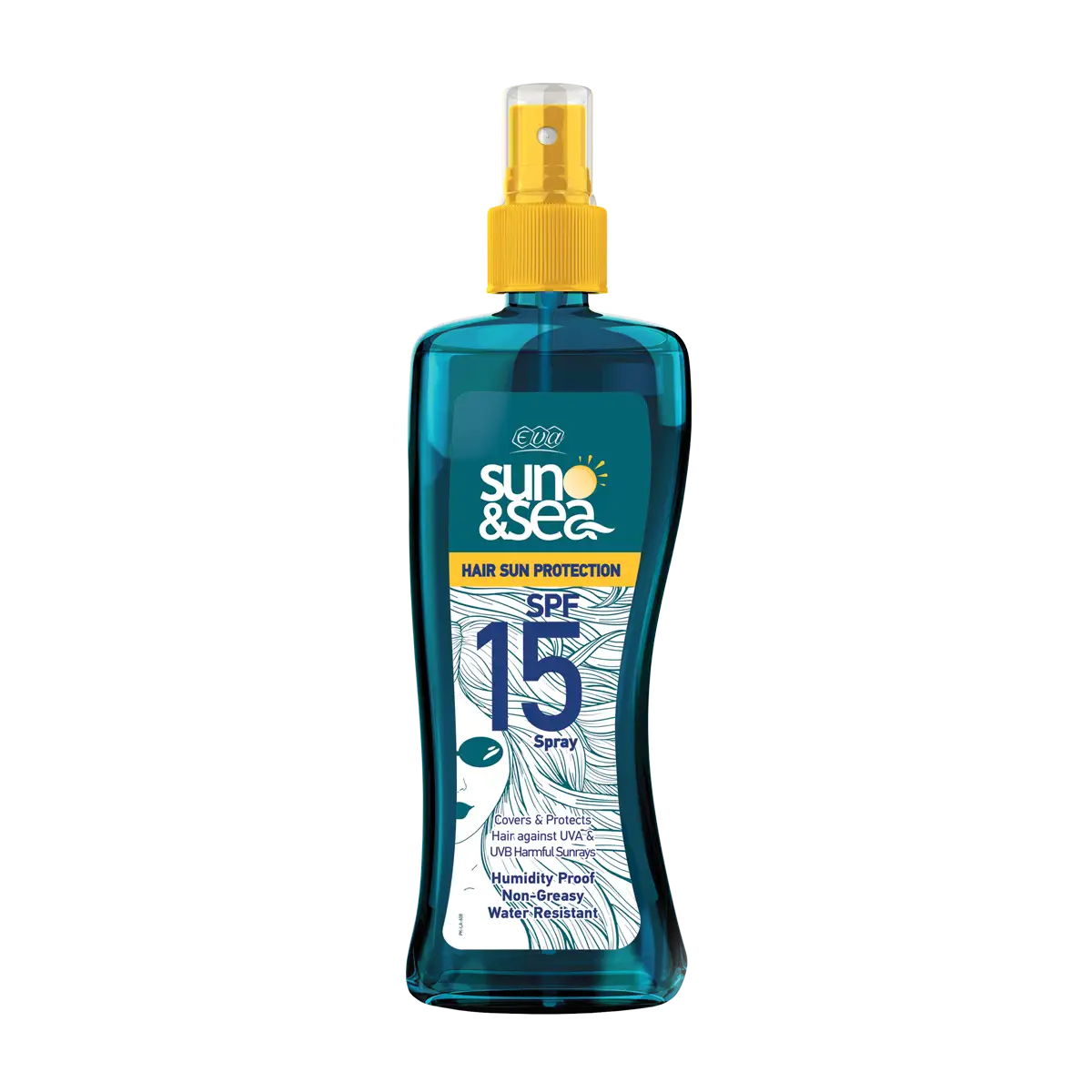 إيڤا صن أند سي سبراى لحماية الشعر من اشعة الشمس بمعامل حماية ( 15 ) 200 مل