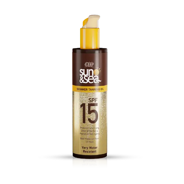 Eva Sun & Sea Shimmer Tanning Oil SPF ( 15 ) 200 Ml