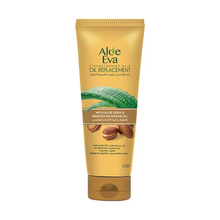 Aloe Eva Hair Strengthening Oil Replacement With Aloe Vera & Moroccan Argan Oil 250 Ml