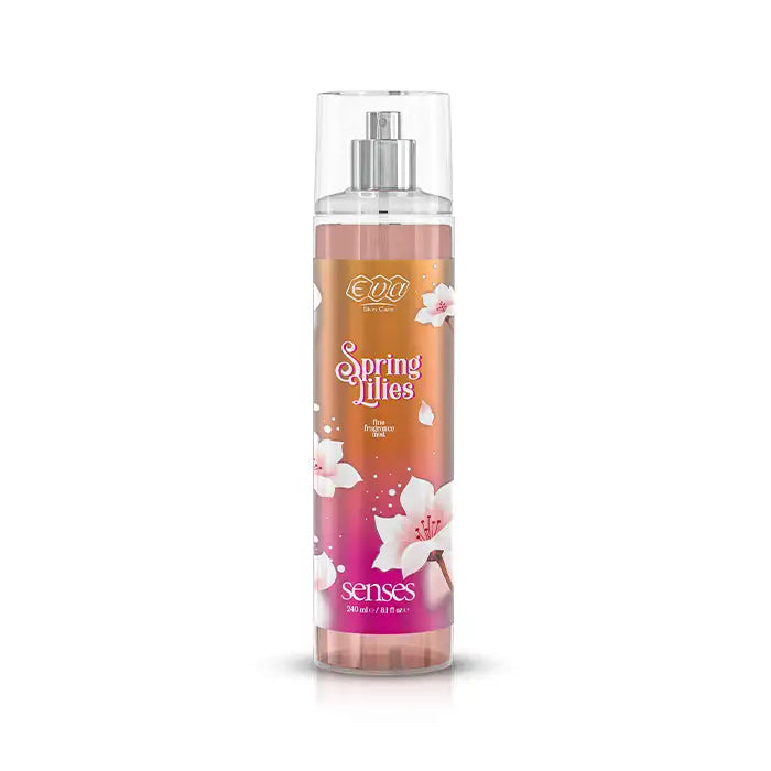 Eva Skin Care Senses Body Splash Spring Lilies 240 Ml