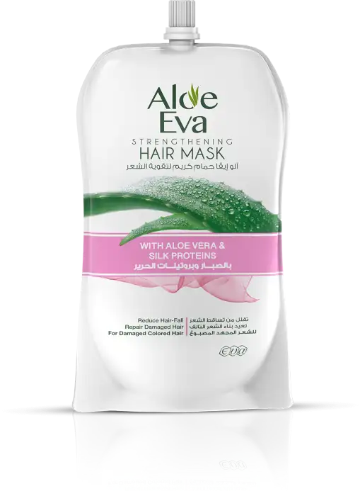 Aloe Eva Strengthening Hair Mask Pouch With Aloe Vera & Silk Proteins 250 Gm