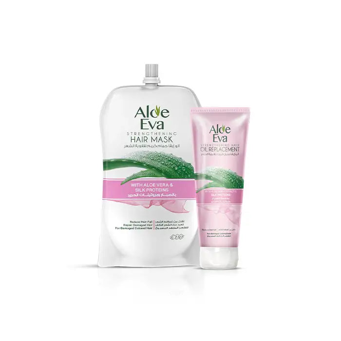Aloe Eva With Aloe Vera & Silk Proteins For Damaged Colored Hair Kit