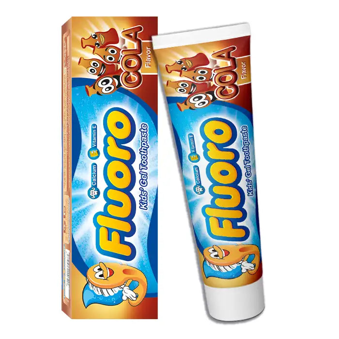 Fluoro Kids Toothpaste With Cola Flavour 50 Gm – EVA Shop