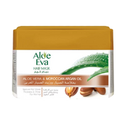 Aloe Eva Hair Strengthening Mask With Aloe Vera & Moroccan Argan Oil 185 Gm