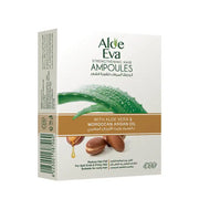Aloe Eva Strengthening Hair Ampoules With Aloe Vera & Moroccan Argan Oil ( 4 Ampoules * 15 Ml ) - 20% Discount