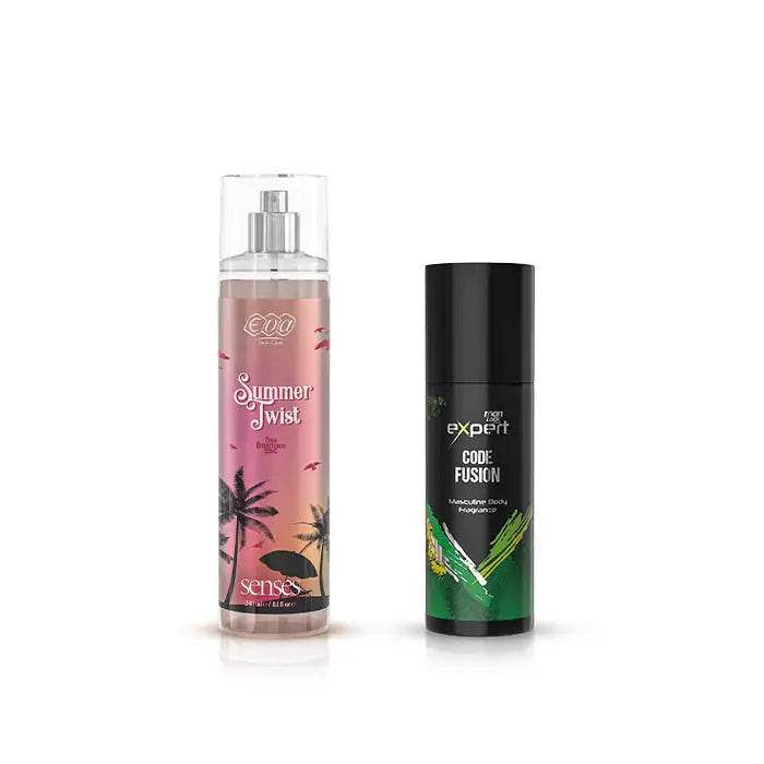 مجموعة معطر الجسم سمر تويست & كود فيوجن